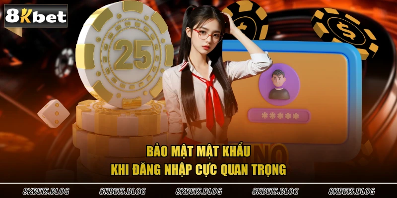 Bảo mật mật khẩu khi đăng nhập cực quan trọng