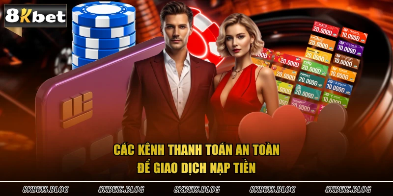 Các kênh thanh toán an toàn để giao dịch nạp tiền