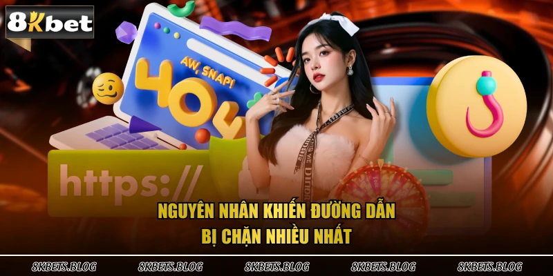 Nguyên nhân khiến đường dẫn bị chặn nhiều nhất